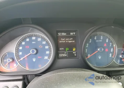 2011 Maserati Quattroporte z USA, uszkodzony, nr VIN ZAM39FKA6B0057409